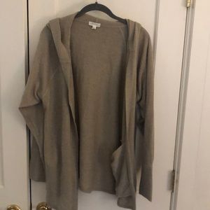 Soft Joie taupe hoodie size L